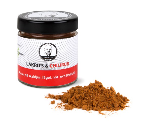 Lakritskocken Grill Rub Lakritz & Chili