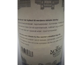 Oslo Gin, 45,8% vol. 0,5 L