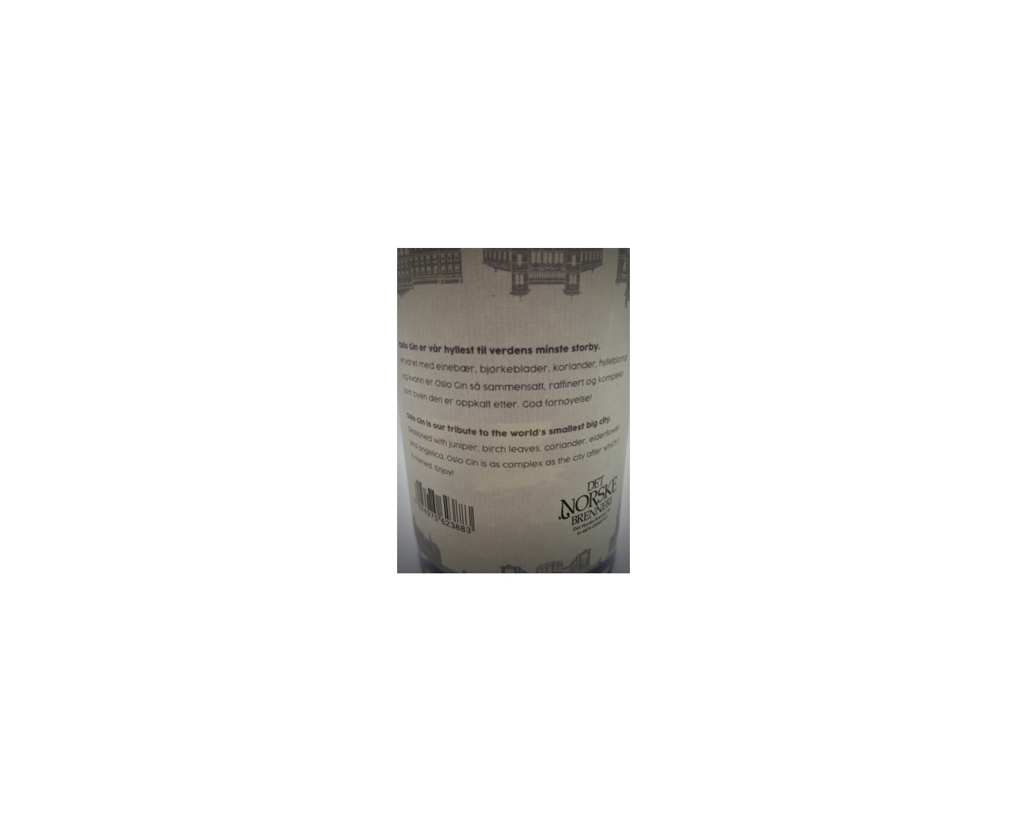 Oslo Gin, 45,8% vol. 0,5 L