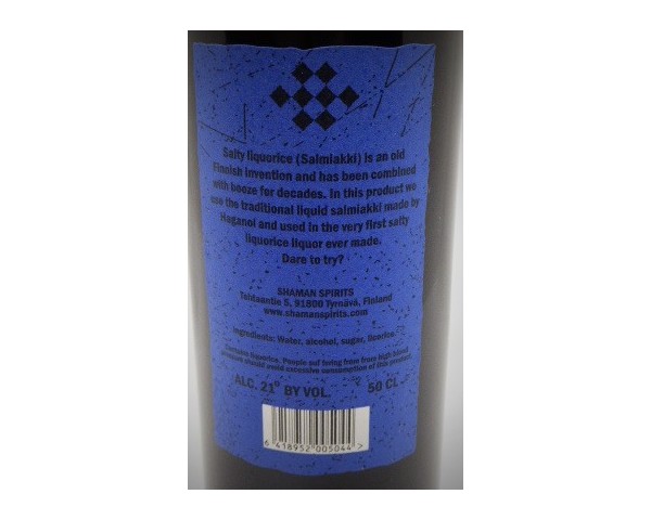 Samaani Salmari Salty Lakritz-Likör 30% vol. 500ml Fl